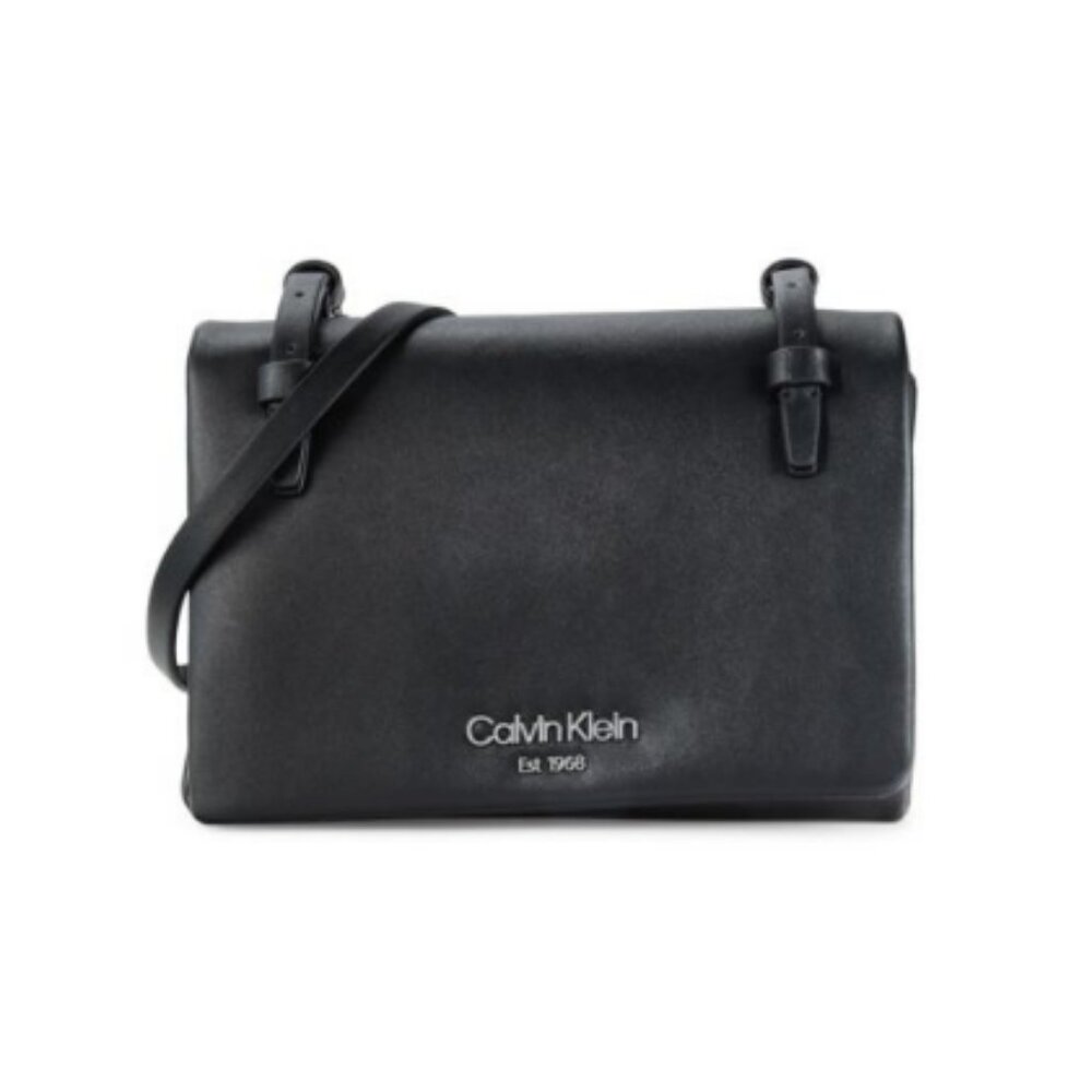 Calvin Klein Penny Novelty Leather Crossbody Bag